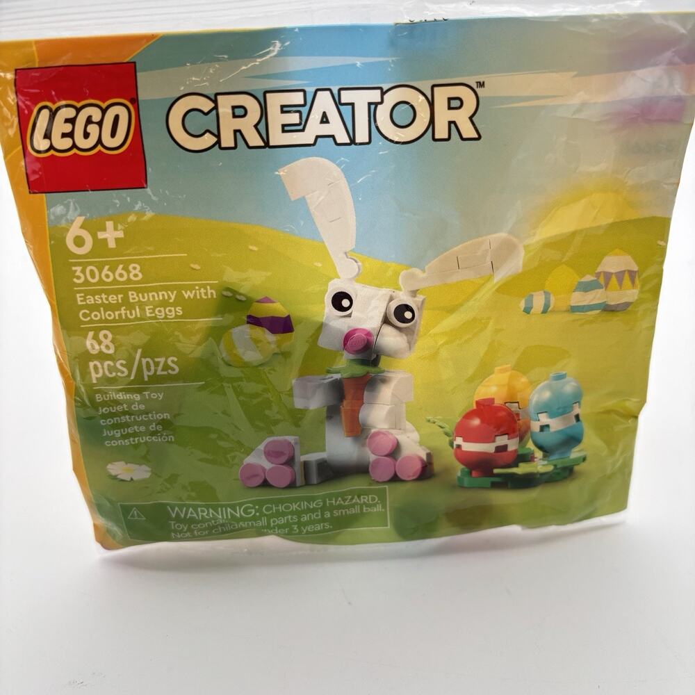 LEGO Creator Easter Bunny Colorful Eggs Building Toy 30668 Basket Gift. Sealed.